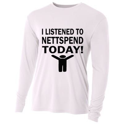 I Listened To Nettspend Today Concert Music Cooling Performance Long Sleeve Crew