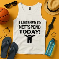 I Listened To Nettspend Today Concert Music Tank Top