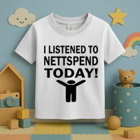 I Listened To Nettspend Today Concert Music Toddler T-Shirt