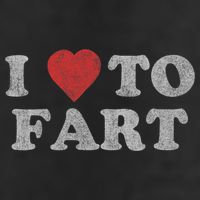 I Love To Fart Design Adult Drive Performance Visor