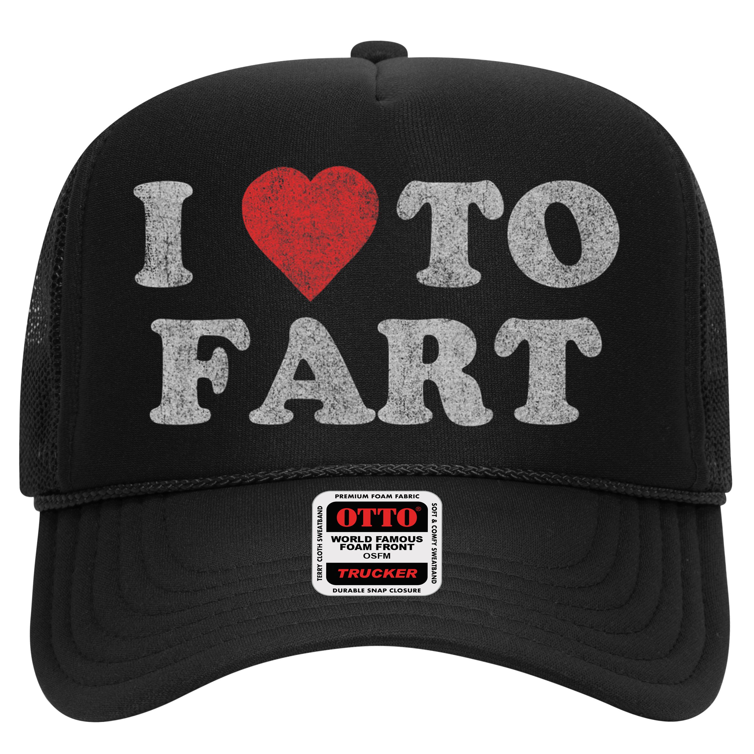 I Love To Fart Design Hat