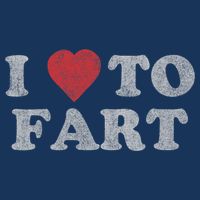 I Love To Fart Design Cooling Performance Crew T-Shirt