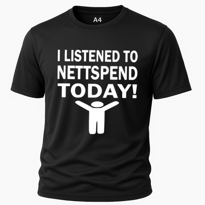 I Listened To Nettspend Today Concert Music Performance Shirt