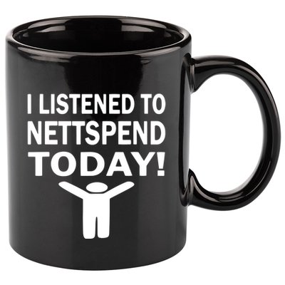 I Listened To Nettspend Today Concert Music 11oz C Handle Ceramic Mug