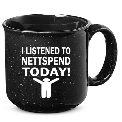 I Listened To Nettspend Today Concert Music 15oz Campfire Ceramic Mug
