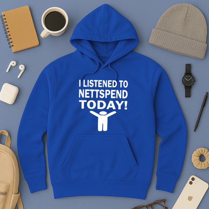 I Listened To Nettspend Today Concert Music Hoodie