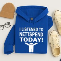 I Listened To Nettspend Today Concert Music Hoodie