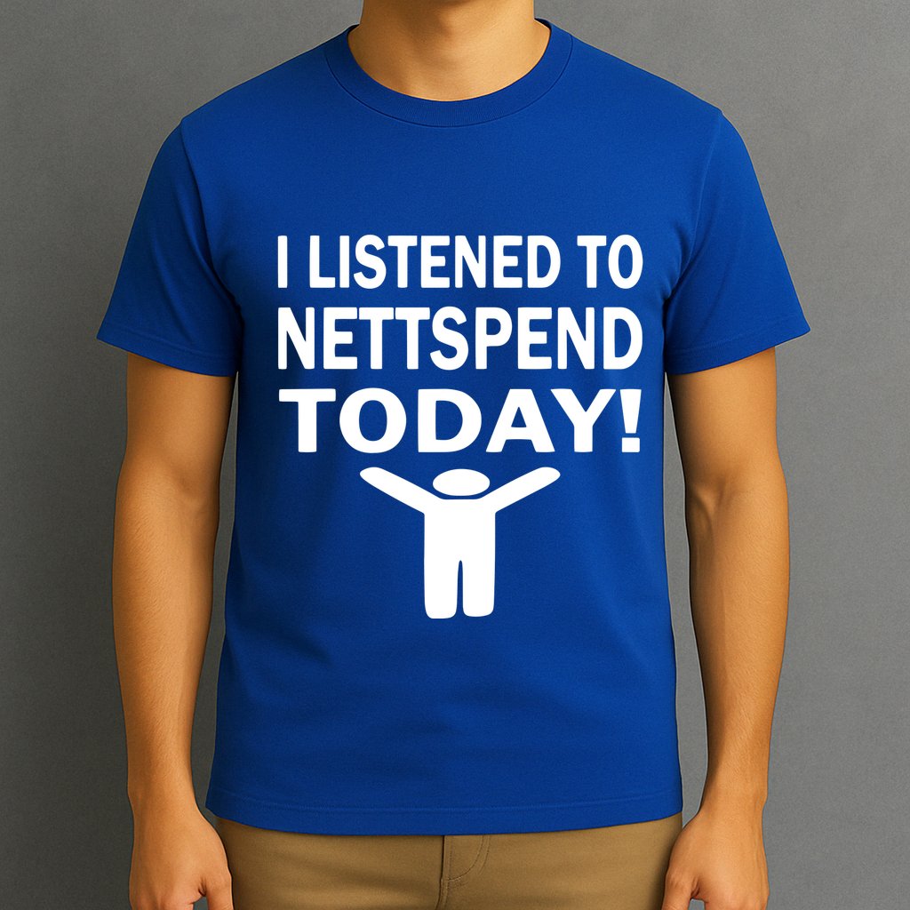 I Listened To Nettspend Today Concert Music T-Shirt