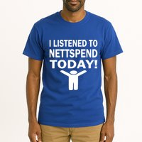 I Listened To Nettspend Today Concert Music Tall T-Shirt