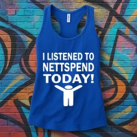 I Listened To Nettspend Today Concert Music Womens Tank Top