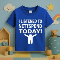 I Listened To Nettspend Today Concert Music Toddler T-Shirt