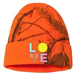 I Love Tennis Tennis Player Kati Licensed 12" Camo Beanie