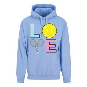 I Love Tennis Tennis Player Unisex Surf Hoodie