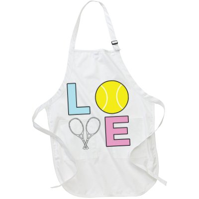 I Love Tennis Tennis Player Apron