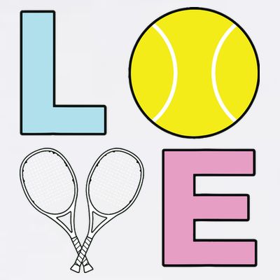 I Love Tennis Tennis Player T-Shirt