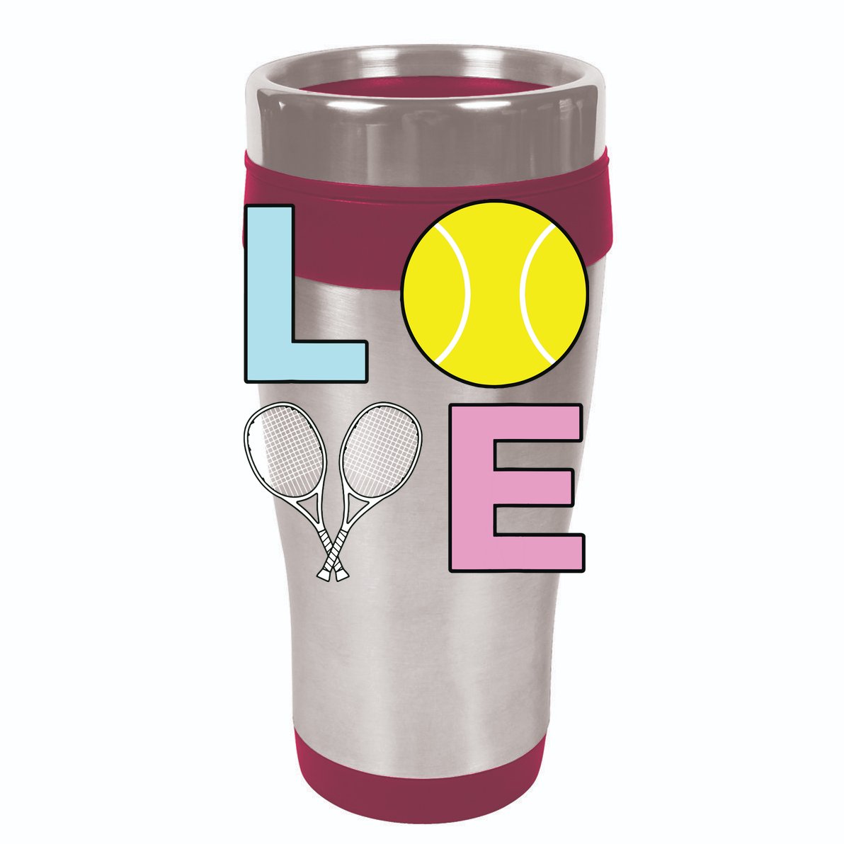 I Love Tennis Tennis Player Tall T-Shirt