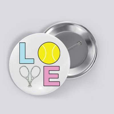 I Love Tennis Tennis Player Button