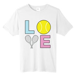 I Love Tennis Tennis Player Tall Fusion ChromaSoft Performance T-Shirt