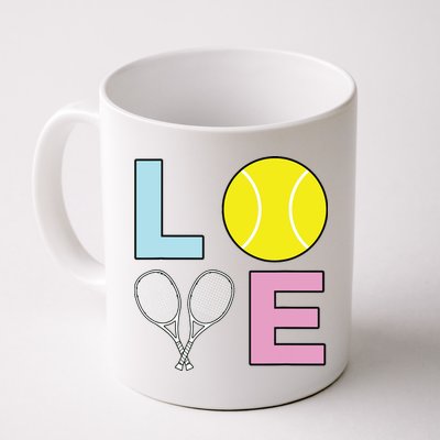 I Love Tennis Tennis Player Mug
