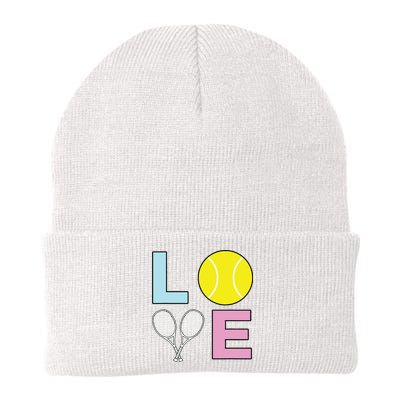 I Love Tennis Tennis Player Beanie