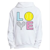 I Love Tennis Tennis Player Urban Pullover Hoodie