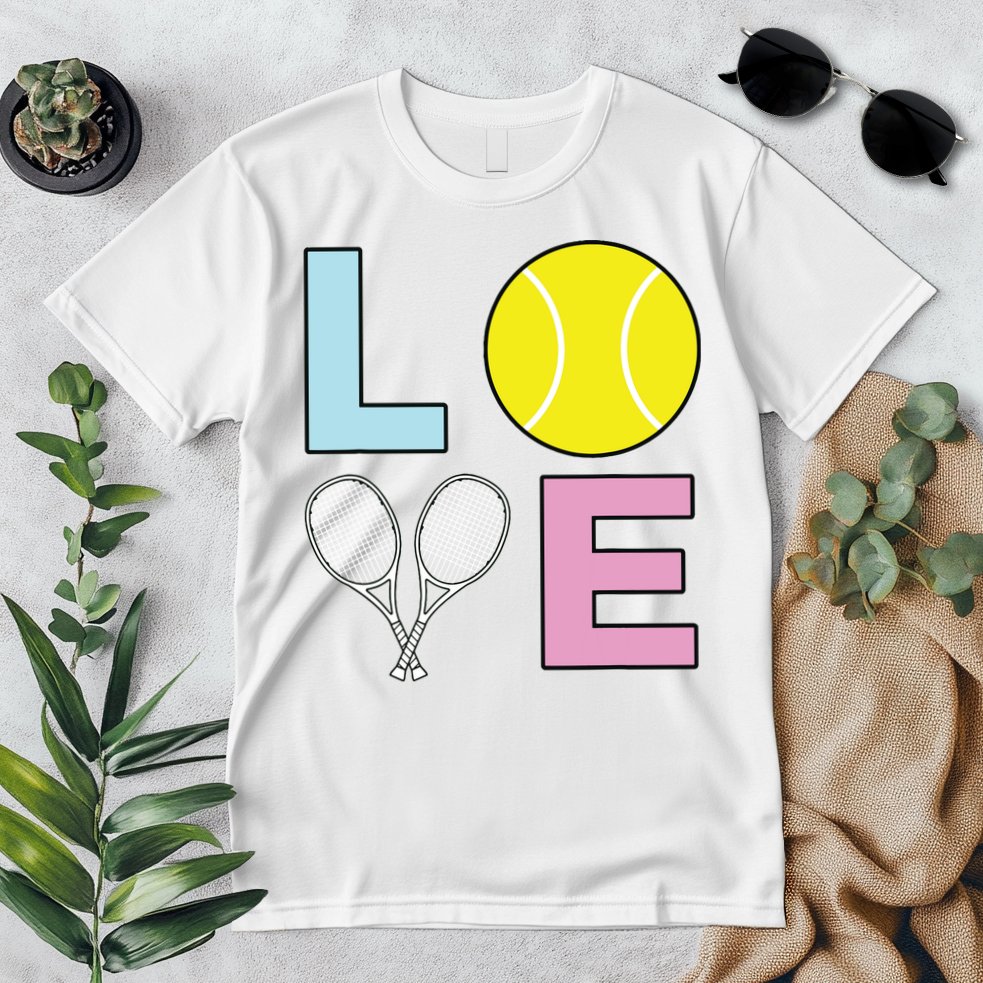 I Love Tennis Tennis Player Premium T-Shirt