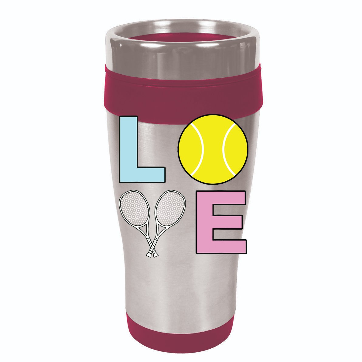I Love Tennis Tennis Player Womens Tank Top