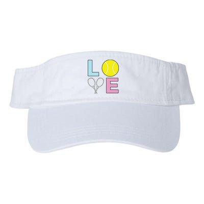 I Love Tennis Tennis Player Visor