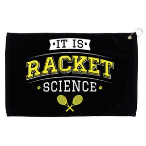 I Love Tennis Grommeted Golf Towel