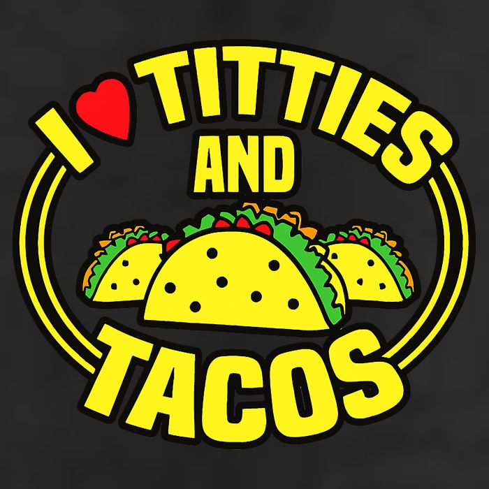 I Love Titties And Tacos Adult Drive Performance Visor