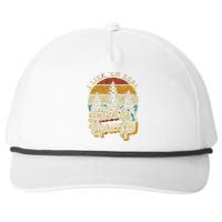 I Like Them Real Thick & Sprucey Funny Christmas Tree Snapback Five-Panel Rope Hat