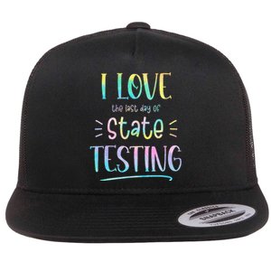 I Love (The Last Day Of) State Testing Flat Bill Trucker Hat