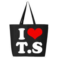 I LOVE TS 25L Jumbo Tote