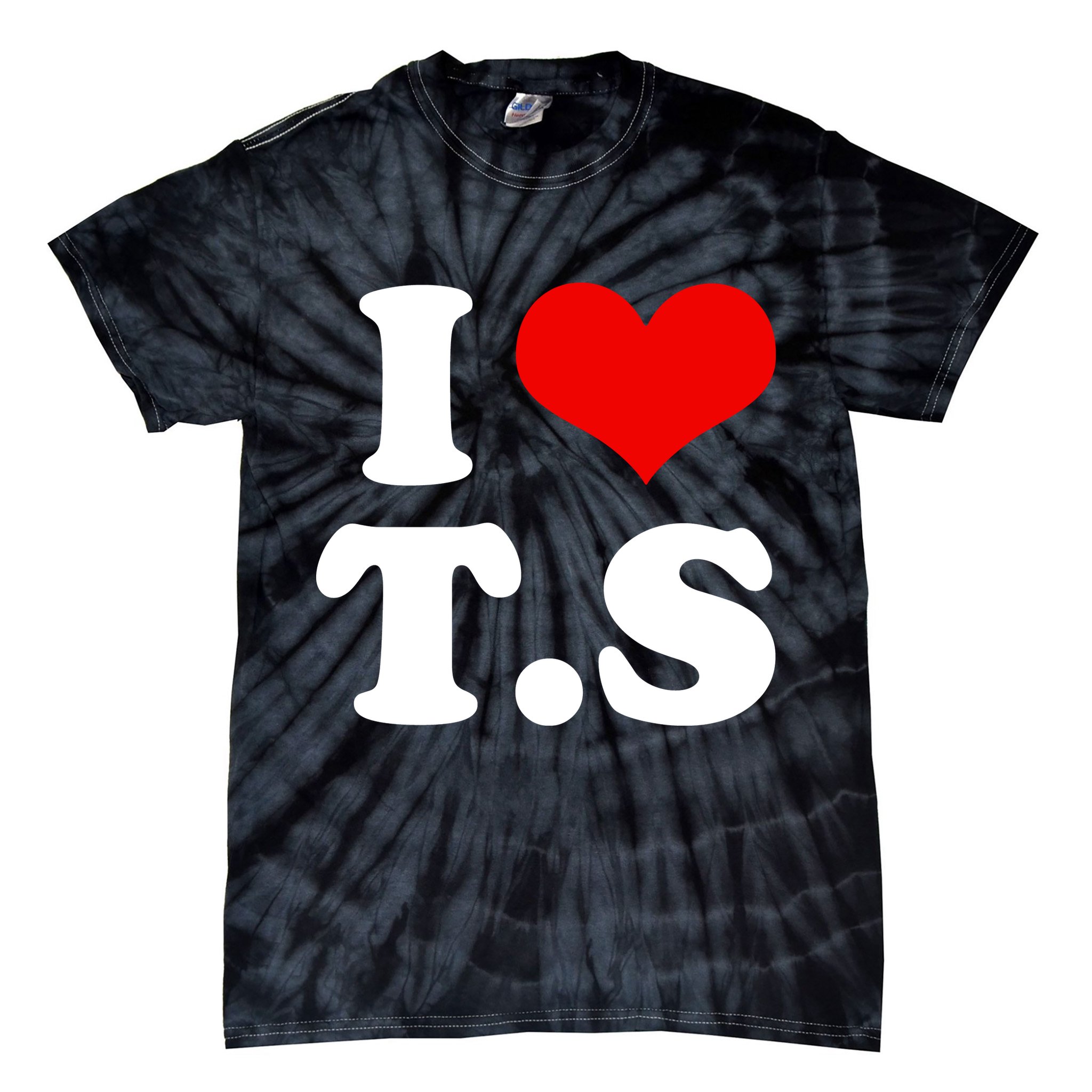 I LOVE TS Tie-Dye T-Shirt