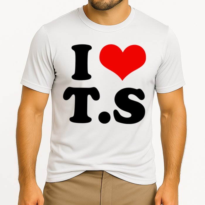 I LOVE TS Cooling Performance Crew T-Shirt