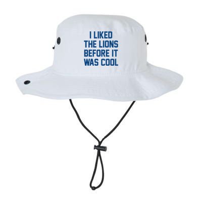 I Liked The Lions Before It Was Cool Funny Legacy Cool Fit Booney Bucket Hat