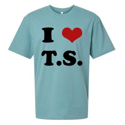 I Love TS Sueded Cloud Jersey T-Shirt