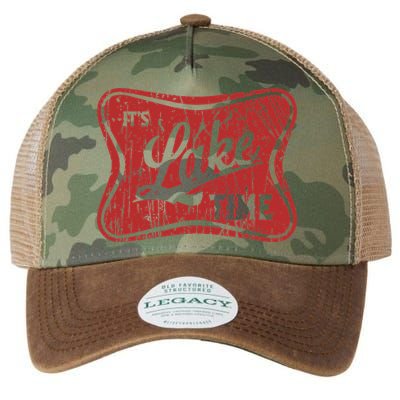 ItS Lake Time Summer Lake Camper Life Legacy Tie Dye Trucker Hat