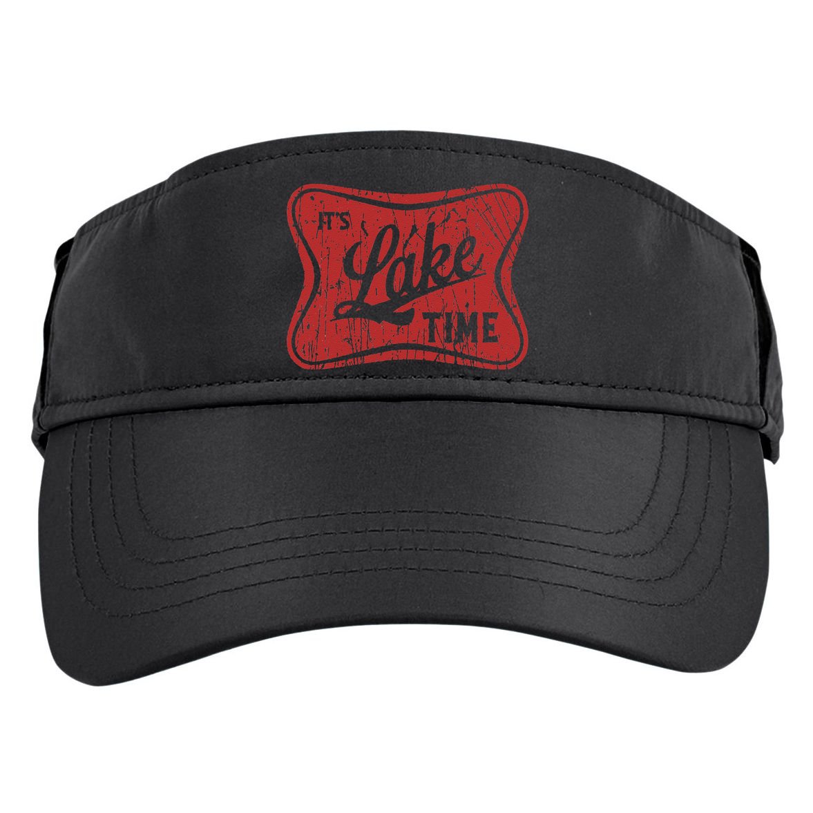 ItS Lake Time Summer Lake Camper Life Adult Drive Performance Visor