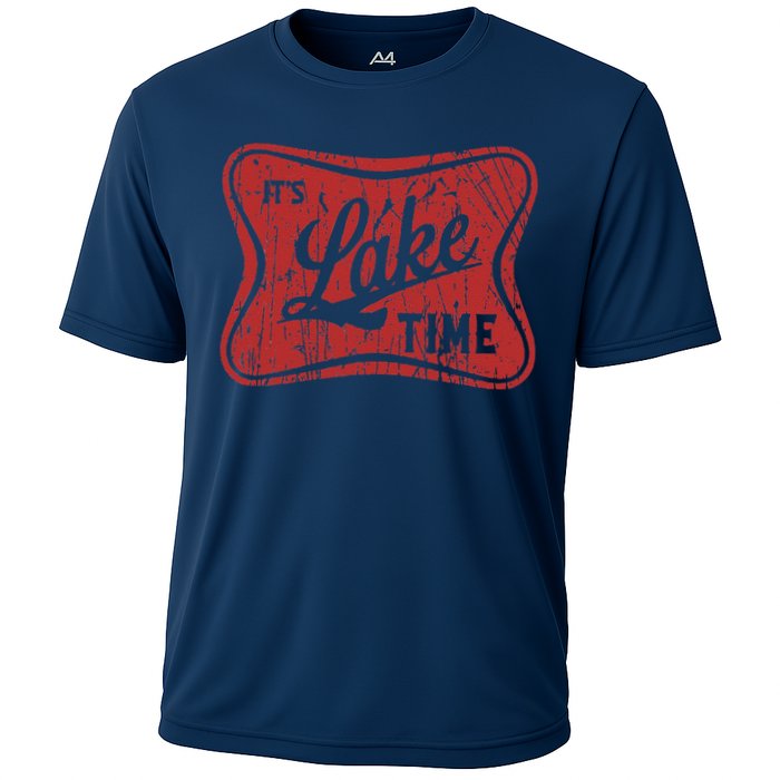 ItS Lake Time Summer Lake Camper Life Cooling Performance Crew T-Shirt