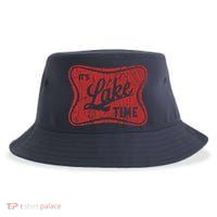 ItS Lake Time Summer Lake Camper Life Sustainable Bucket Hat