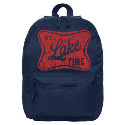 ItS Lake Time Summer Lake Camper Life 16 in Basic Backpack