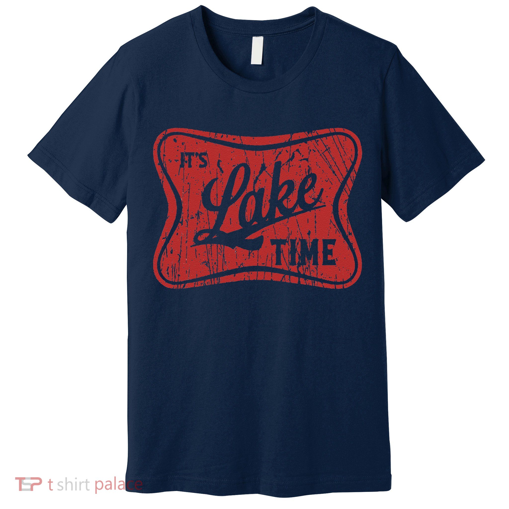 ItS Lake Time Summer Lake Camper Life Premium T-Shirt