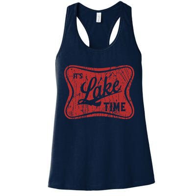 ItS Lake Time Summer Lake Camper Life Womens Tank Top