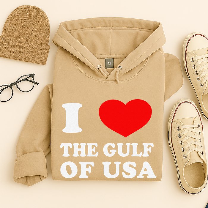 I Love The Gulf Of Usa Funny 2025 Dank Meme Cringe Hoodie