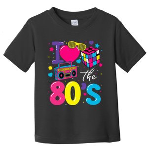 I Love The 80s 80's Party Retro birthday  Toddler T-Shirt