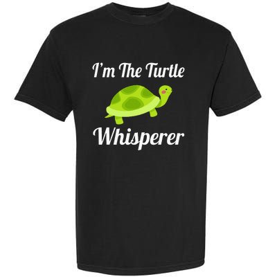 I Love Turtles - Turtle Whisperer Garment-Dyed Heavyweight T-Shirt