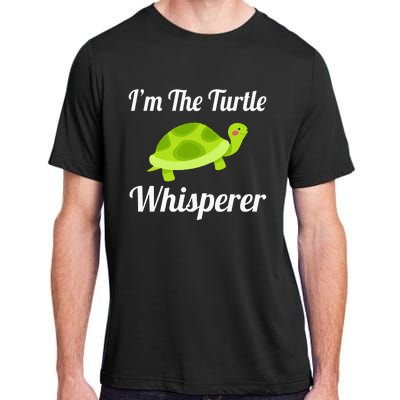 I Love Turtles - Turtle Whisperer Adult ChromaSoft Performance T-Shirt