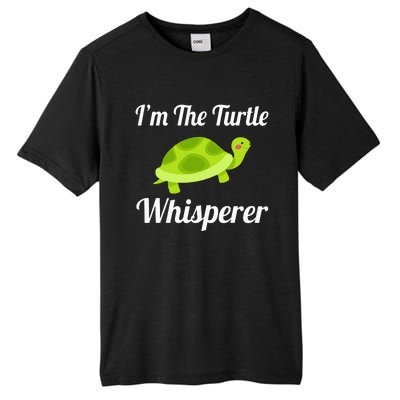 I Love Turtles - Turtle Whisperer Tall Fusion ChromaSoft Performance T-Shirt