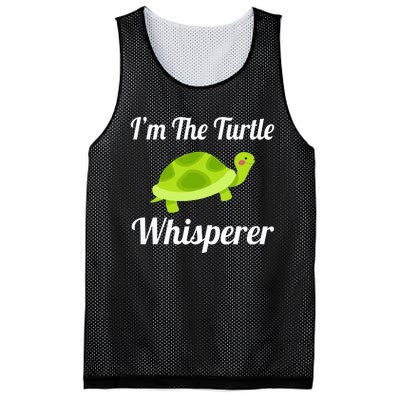 I Love Turtles - Turtle Whisperer Mesh Reversible Basketball Jersey Tank